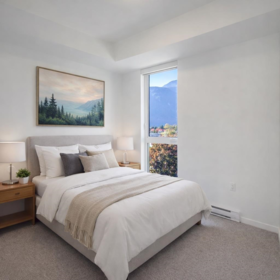 Living Room Photo of 400 37994 Second Avenue, Squamish, BC