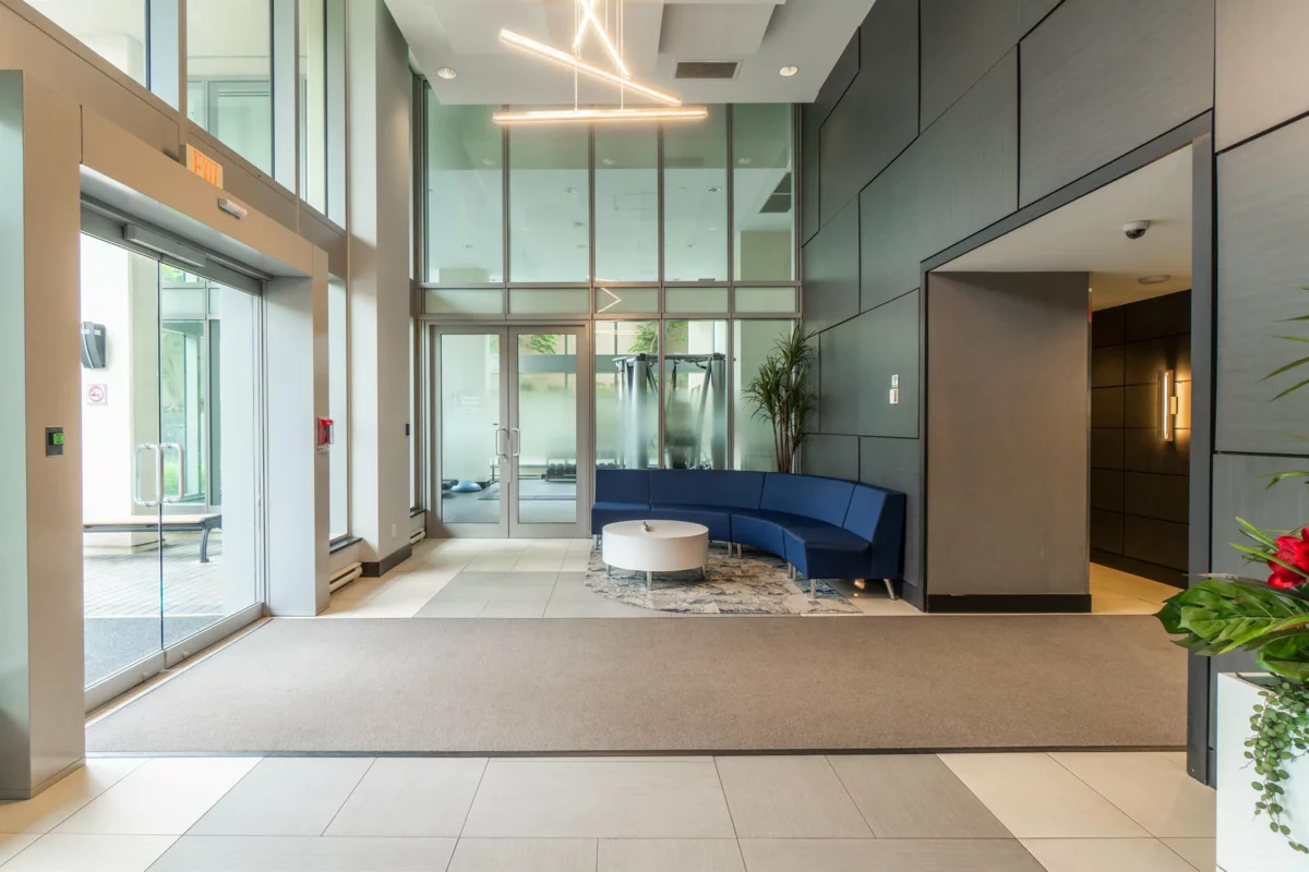 Living Room Photo of 1901 2200 Douglas Road, Burnaby, BC