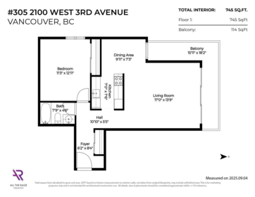 305 2100 W 3rd Avenue, Vancouver, BC, Vancouver — Apartment/Condo for sale