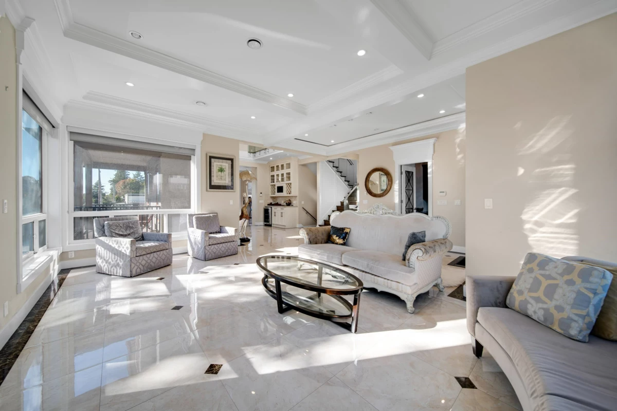 Living Room Photo of 8543 Royal Oak Avenue, Burnaby, BC