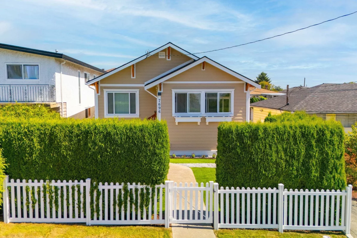 Exterior Front Photo of 7696 Davies Street, Burnaby, BC