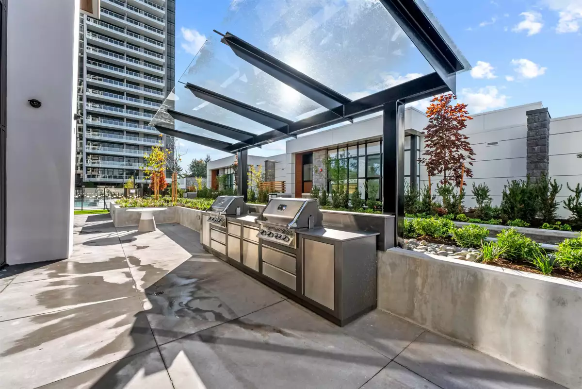 Aerial View of 806 720 Farrow Street, Coquitlam, BC