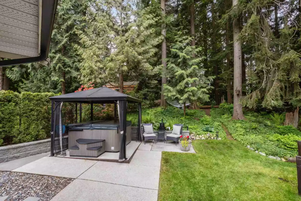 Aerial View of 2606 Hawser Avenue, Coquitlam, BC