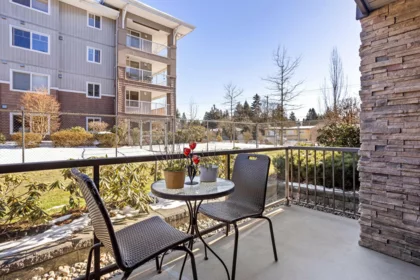 Backyard Photo of 107 2038 Sandalwood Crescent, Abbotsford, BC