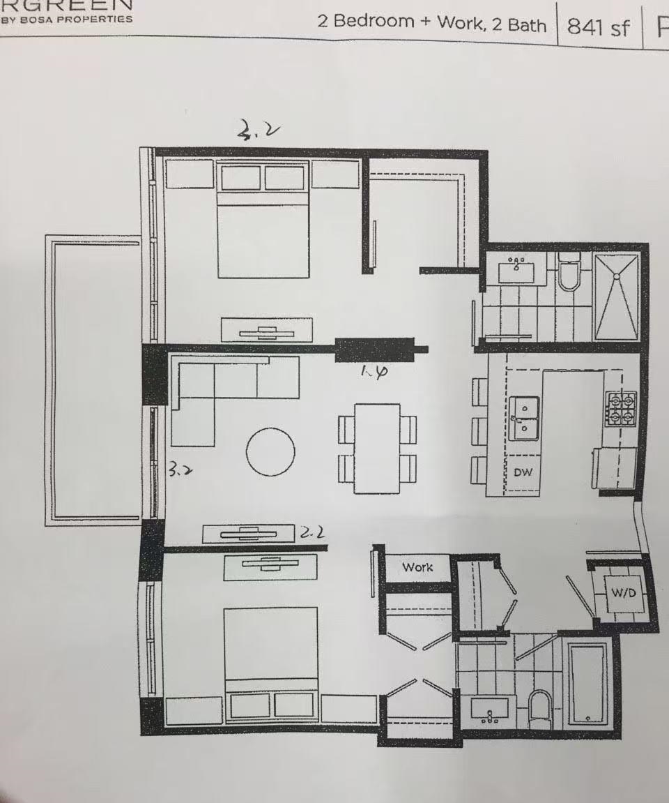 Front Yard Photo of 2207 3007 Glen Drive, Coquitlam, BC