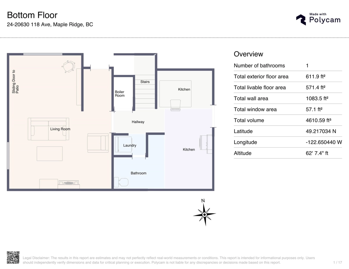Hallway Photo of 24 20630 118 Avenue, Maple Ridge, BC