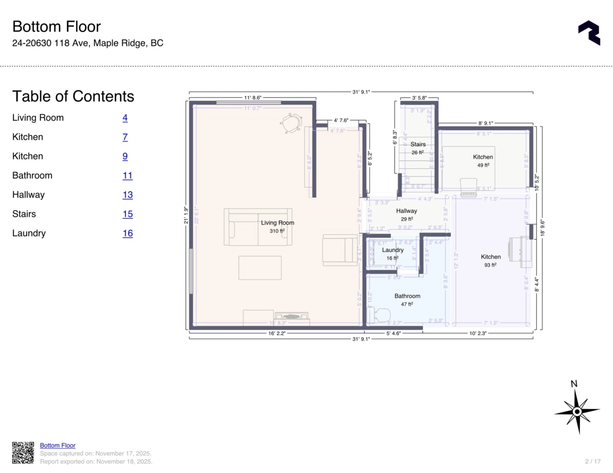 Staircase Photo of 24 20630 118 Avenue, Maple Ridge, BC