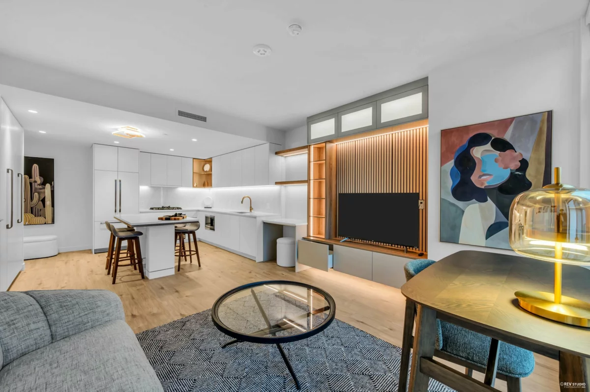 Kitchen Island Photo of 1601 720 Farrow Street, Coquitlam, BC