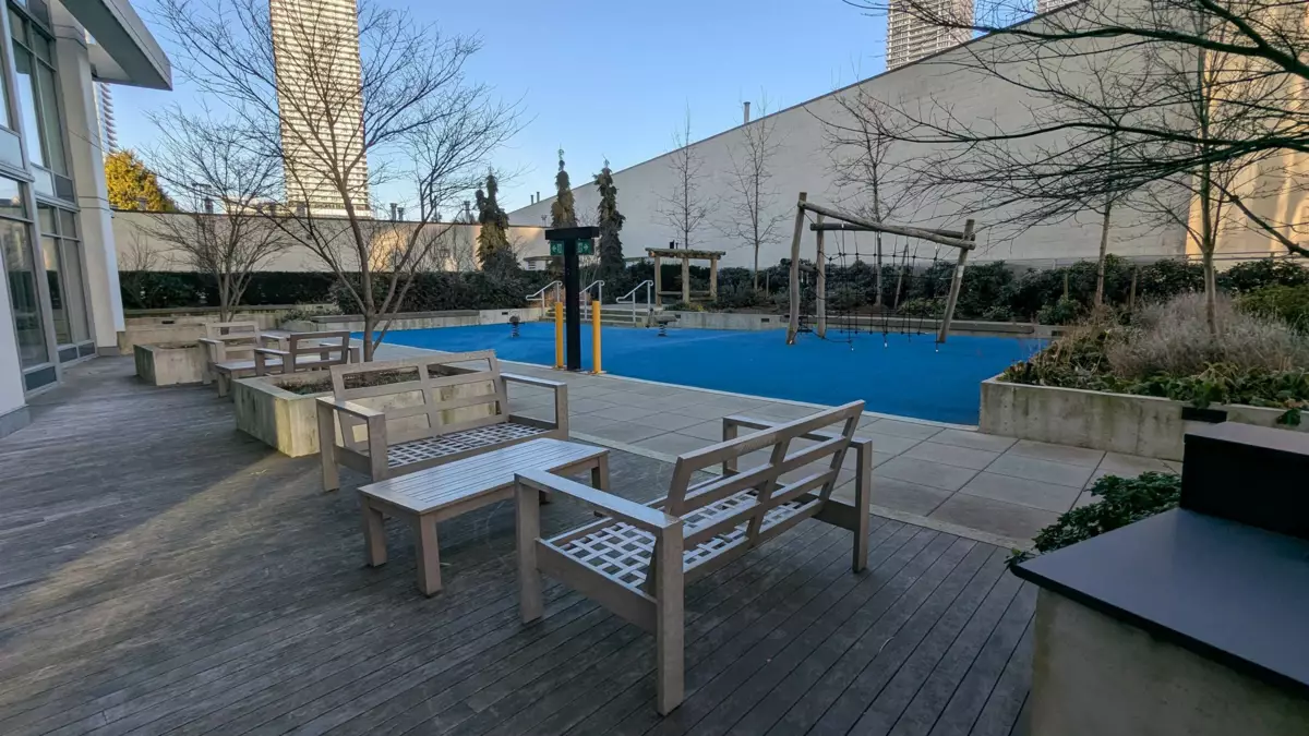 Outdoor Deck Photo of 802 2288 Alpha Avenue, Burnaby, BC