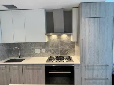 Kitchen Island Photo of 802 2288 Alpha Avenue, Burnaby, BC
