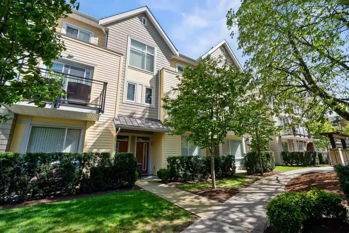 Aerial View of 30 45615 Tamihi Way, Chilliwack, BC