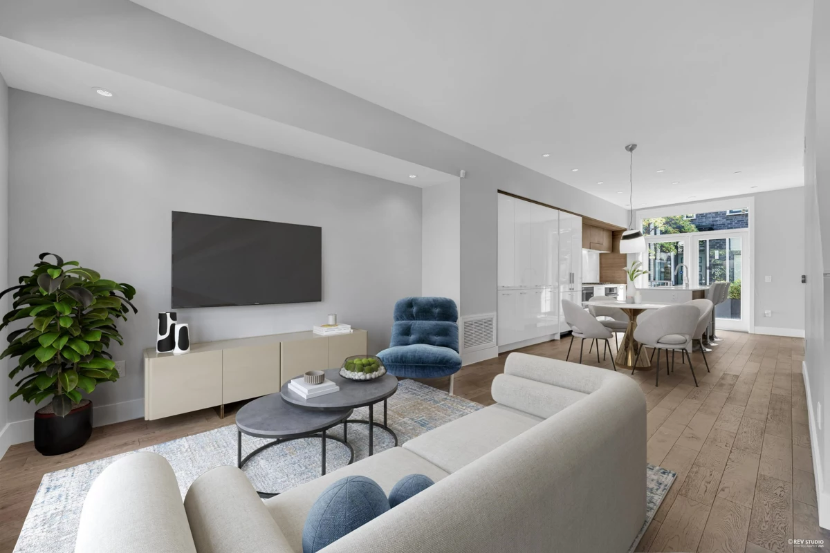 Living Room Photo of 7478 Granville Street, Vancouver, BC