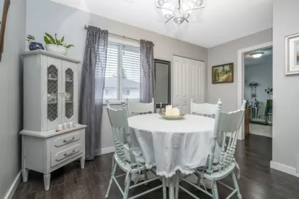 Dining Area Photo of 28 7715 Luckakuck Place, Sardis, BC