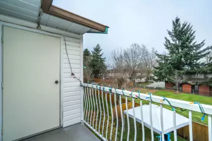 Outdoor Deck Photo of 28 7715 Luckakuck Place, Sardis, BC