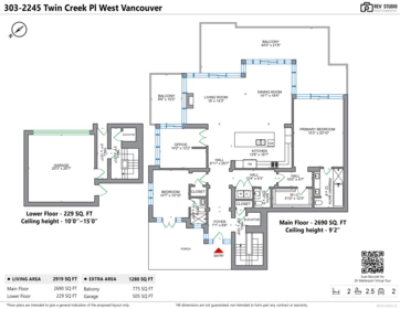 Street View Photo of 303 2245 Twin Creek Place, West Vancouver, BC