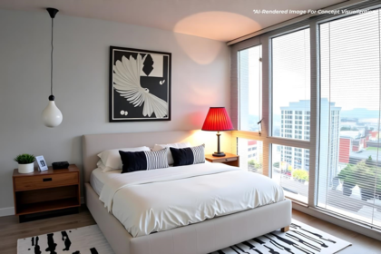 Bedroom 4 Photo of 2304 183 Keefer Place, Vancouver, BC