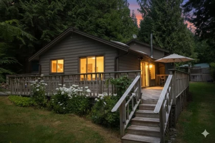 Exterior Rear Photo of 350 Oak Avenue, Keats Island, BC