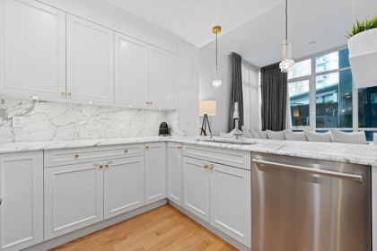 Kitchen Island Photo of 471 Beach Crescent, Vancouver, BC