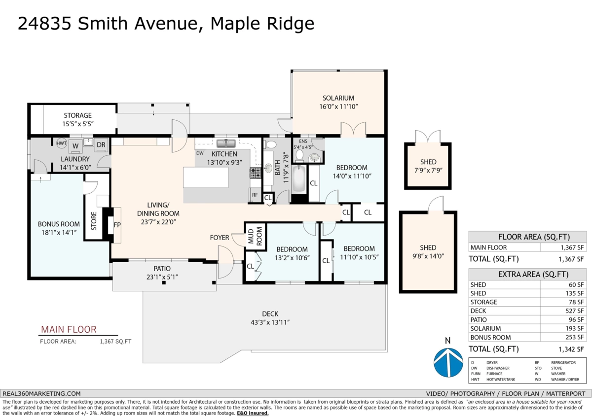 Outdoor Patio Photo of 24835 Smith Avenue, Maple Ridge, BC