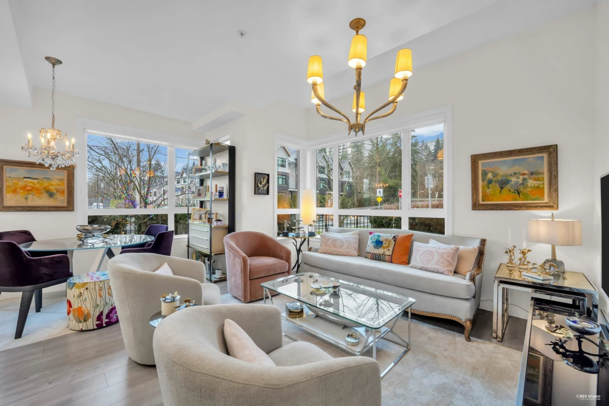 Family Room Photo of 101 2035 Glenaire Drive, North Vancouver, BC