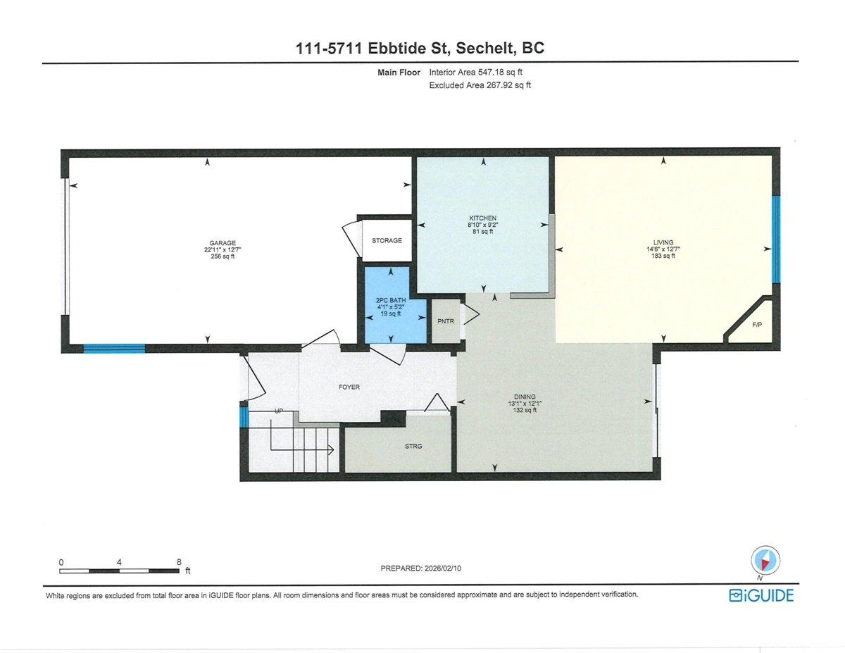 Entry Foyer Photo of 111 5711 Ebbtide Street, Sechelt, BC