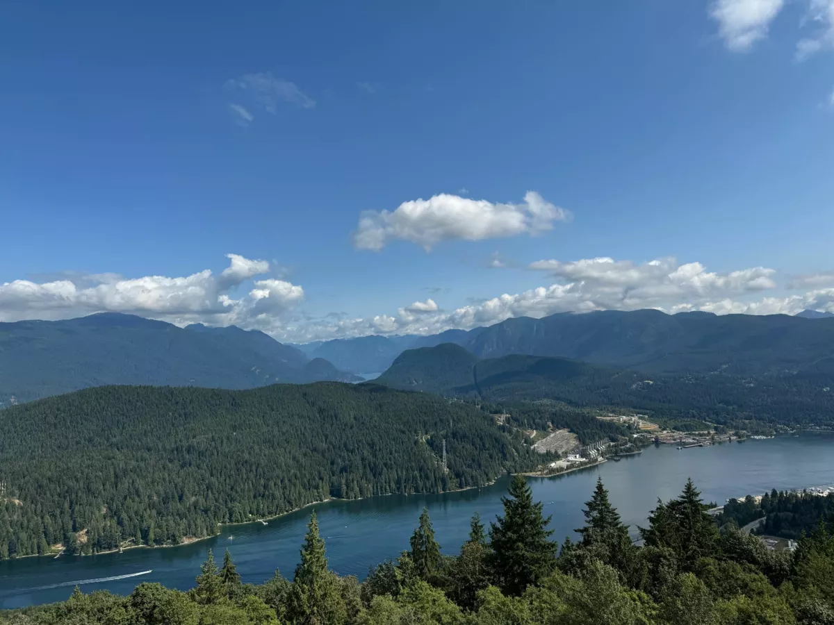Living Room Photo of 1702 9060 University Crescent, Burnaby, BC