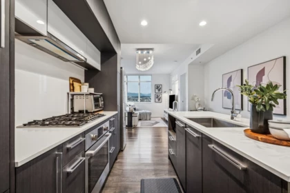 Kitchen Island Photo of 1209 5580 No. 3 Road, Richmond, BC