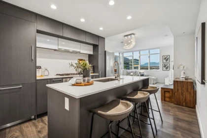 Kitchen Photo of 1209 5580 No. 3 Road, Richmond, BC