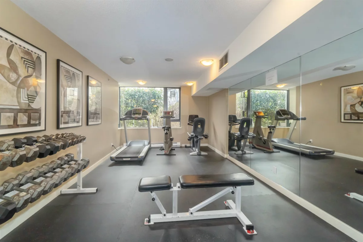 Outdoor Deck Photo of 110 3588 Crowley Drive, Vancouver, BC