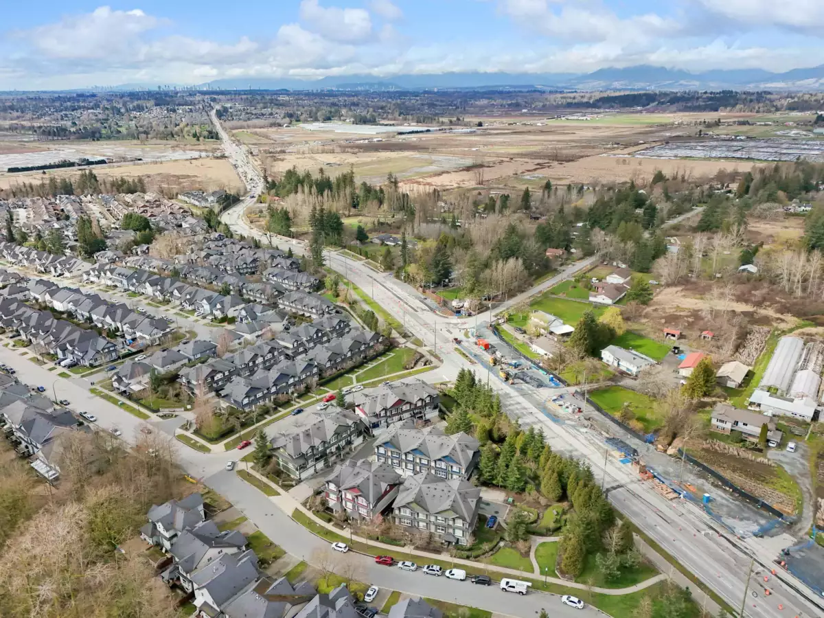 Aerial View of 7 18211 70 Avenue, Surrey, BC