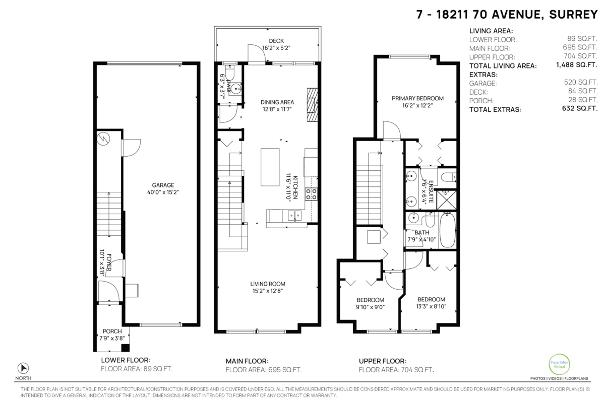 Exterior Rear Photo of 7 18211 70 Avenue, Surrey, BC