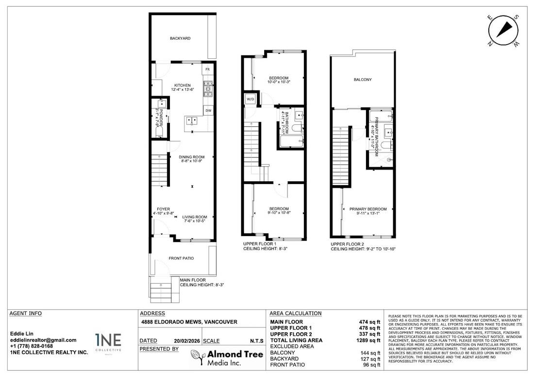 Playground / Recreational Area Near 4888 Eldorado Mews, Vancouver, BC