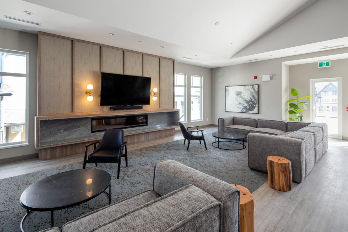 Aerial View of 202 19451 Sutton Avenue, Pitt Meadows, BC