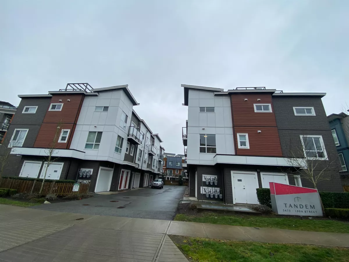 Exterior Rear Photo of 1 5475 199a Street, Langley, BC