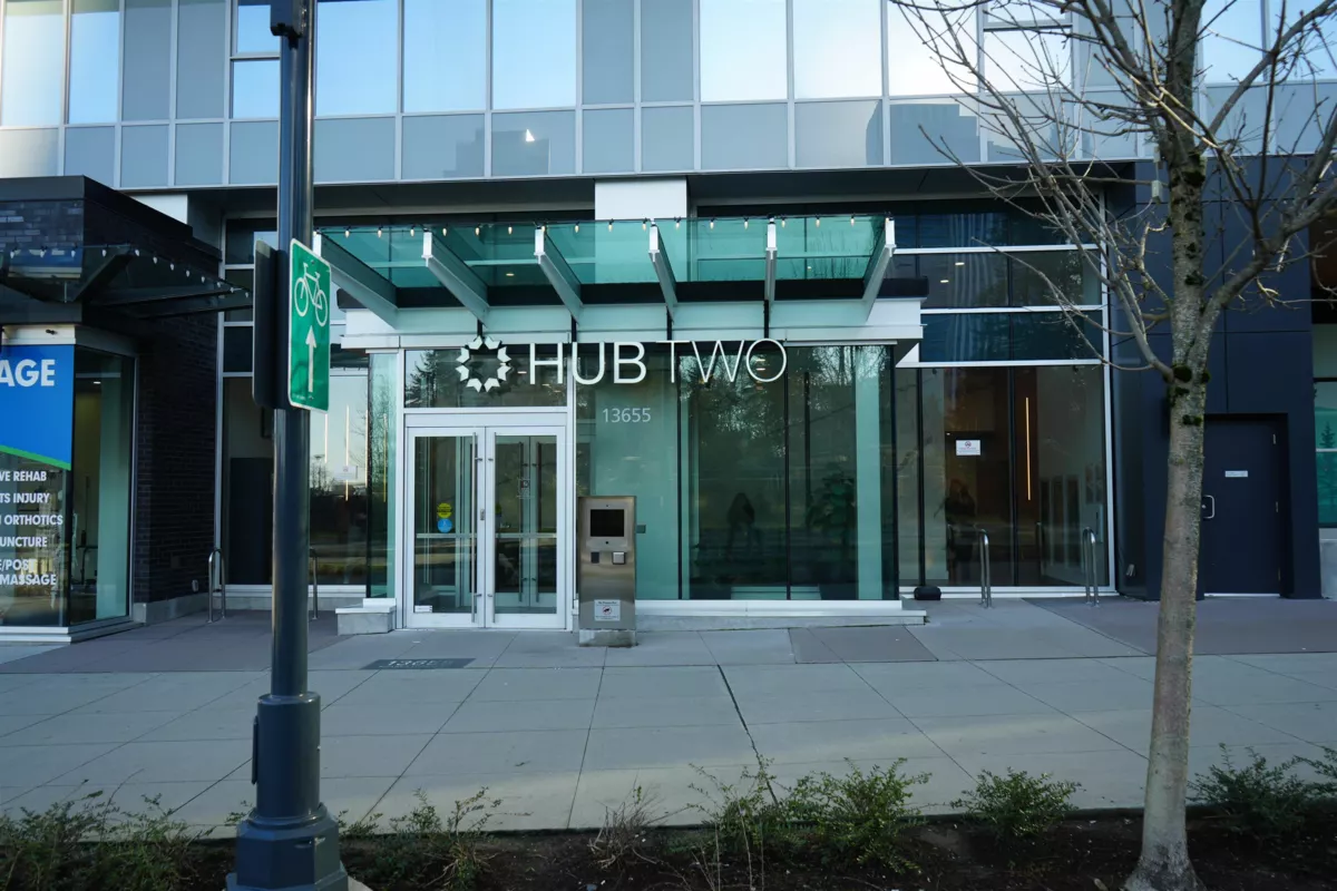 Exterior Rear Photo of 2710 13655 Fraser Highway, Surrey, BC