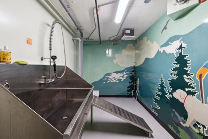 Basement Recreation Room Photo of 309 128 E 8th Street, North Vancouver, BC