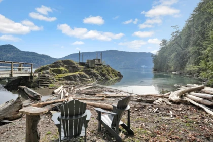 Outdoor Kitchen Photo of 322 Echo Island, Harrison Hot Springs, BC