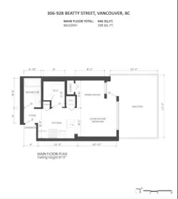Garden / Landscaping Photo of 306 928 Beatty Street, Vancouver, BC