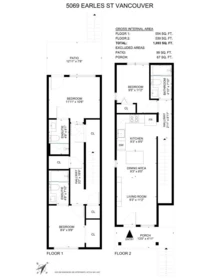 Bedroom 3 Photo of 5069 Earles Street, Vancouver, BC