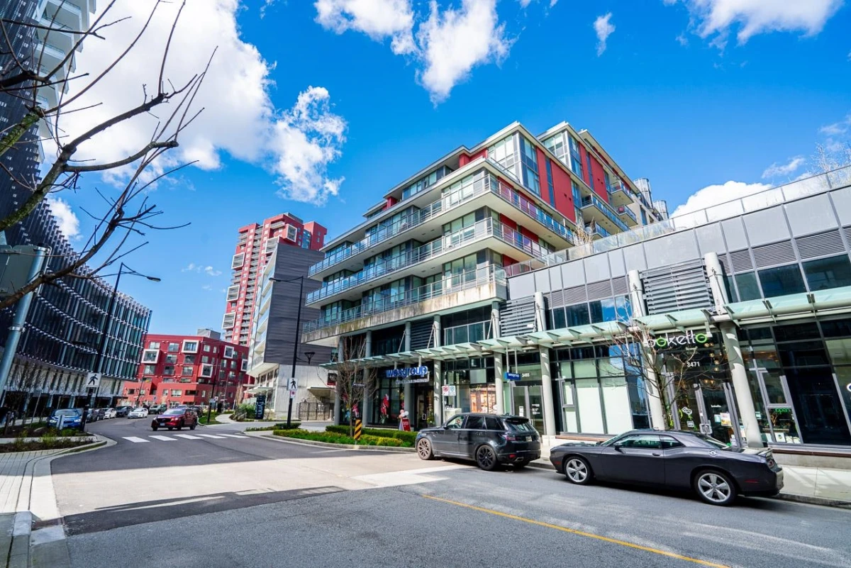 Exterior Rear Photo of 713 3451 Sawmill Crescent, Vancouver, BC
