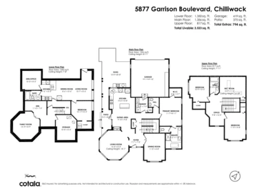 Garage Interior Photo of 5877 Garrison Boulevard, Chilliwack, BC