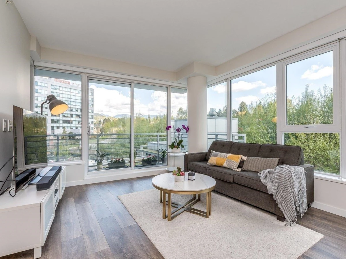 Dining Area Photo of 402 308 Morrissey Road, Port Moody, BC
