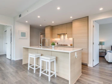 Kitchen Island Photo of 402 308 Morrissey Road, Port Moody, BC