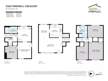Swimming Pool Photo of 9360 Pinewell Crescent, Richmond, BC