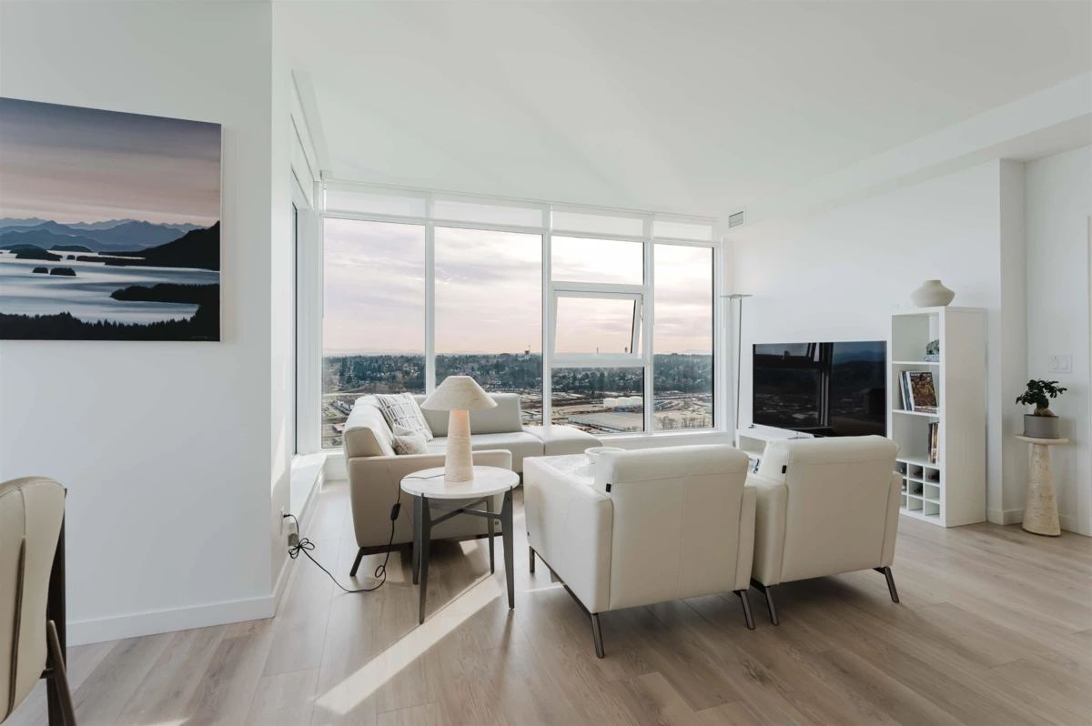 Living Room Photo of 4605 680 Quayside Drive, New Westminster, BC