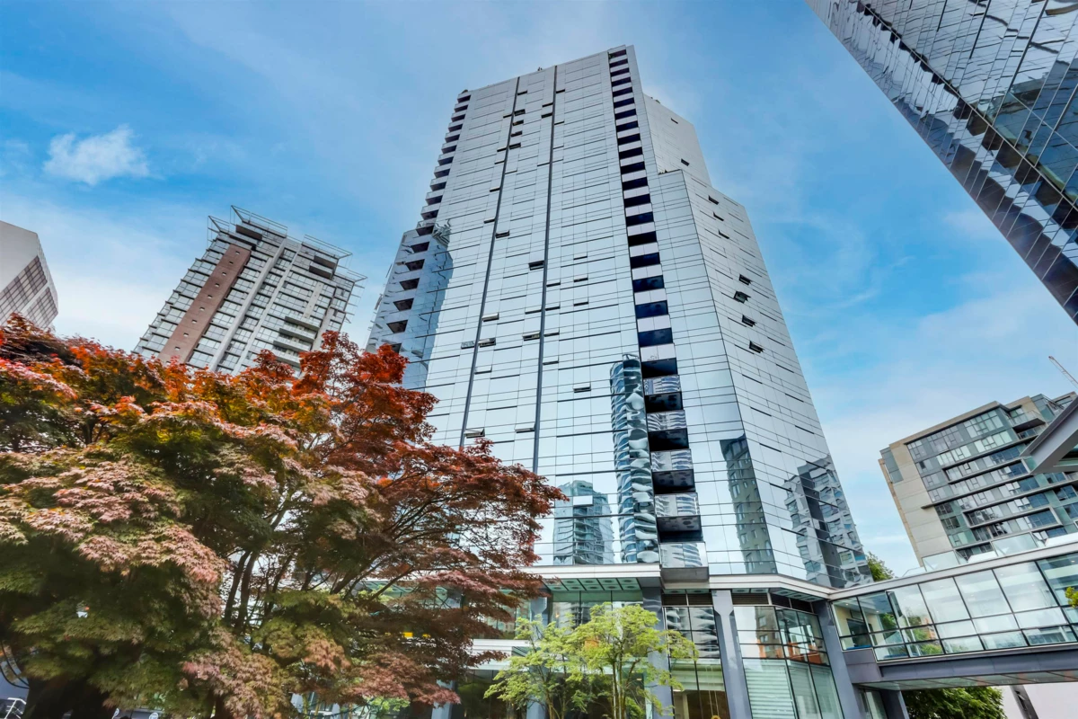 Exterior Rear Photo of 1404 1050 Burrard Street, Vancouver, BC