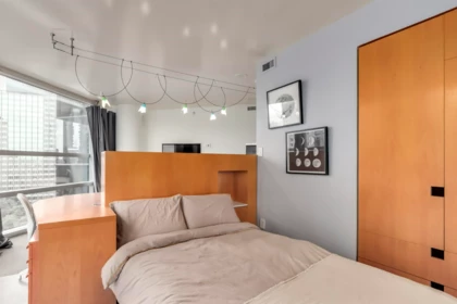 Bedroom 2 Photo of 1404 1050 Burrard Street, Vancouver, BC