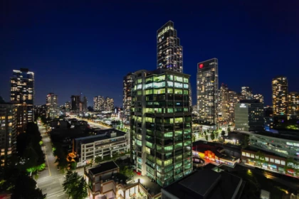 Aerial View of 2301 4505 Hazel Street, Burnaby, BC