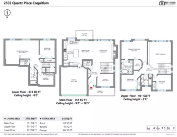 Playground / Recreational Area Near 2502 Quartz Place, Coquitlam, BC