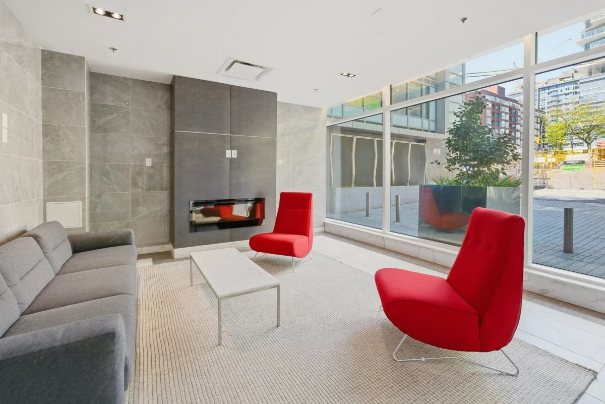 Family Room Photo of 3605 1283 Howe Street, Vancouver, BC